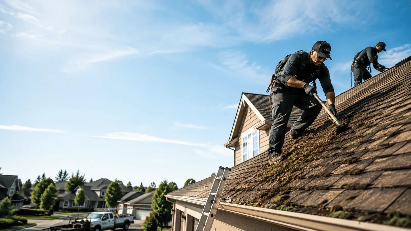 Roof Moss Removal in White, PA near me